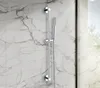 מוט נייד BRASS: מוט מזלף מאחז מתכוונן צינור גמיש ניקל - אריסטו ARISTO סניטק