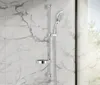 מוט נייד מזלף 5 מצבים מאחז מתכוונן צינור גמיש ניקל - אופק OFEK סניטק