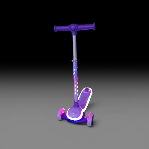 קורקינט 3 גלגלים עם תאורת לד G4
