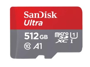 כרטיס זכרון SanDisk Ultra microSDXC 150MB/s 512G UHS1