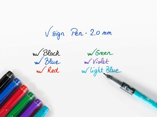 עט פילוט V-SIGN-Pen שחור