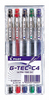 סט 5 עטי ג'ל 0.4 G-TEC-C4 סט
