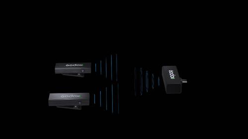 GODOX MoveLink Mini UC 2-Person Wireless Mic. System