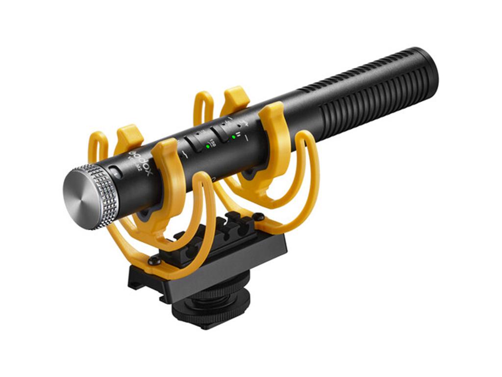 GODOX VDS-M2 Supercardioid Camera-Mount Shotgun Mic.