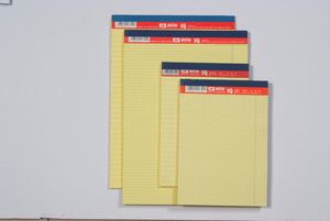 בלוק צהוב חשבון 50 דף A4
