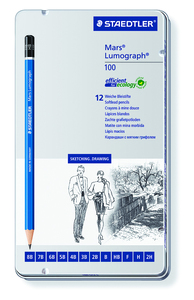 סט 12 עפרונות רישום STAEDTLER