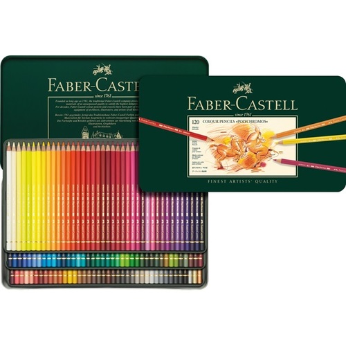 סט 120 עפרונות צבעוניים פוליכרומוס Faber Castell
