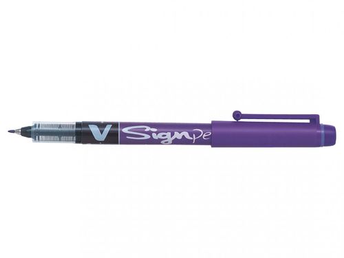 עט פילוט V-SIGN-Pen סגול