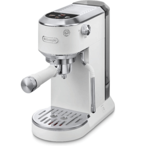 מכונת אספרסו ידנית דלונגי דדיקה דואו לבן DeLonghi Dedica Duo EC890.W