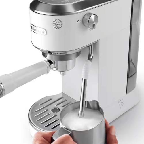 מכונת אספרסו ידנית דלונגי דדיקה דואו לבן DeLonghi Dedica Duo EC890.W