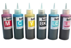 סט 6 בקבוקי דיו סובלימציה למדפסת EPSON L8050 כמות 100 מ"ל