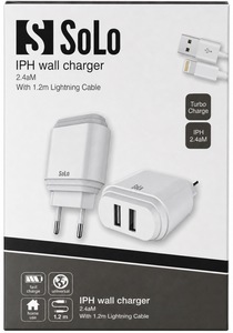 Solo IPH 2.4A Wall Charger – מטען קיר