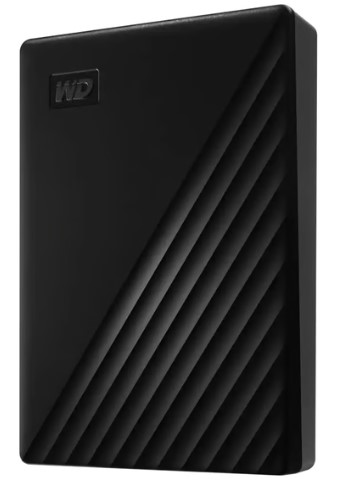 כונן קשיח חיצוני צבע שחור Western Digital My Passport 4TB