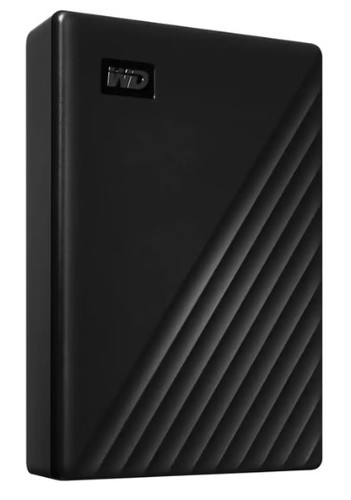 כונן קשיח חיצוני צבע שחור Western Digital My Passport 4TB