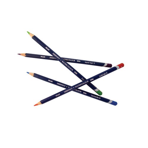 סט 72 עפרונות מים אקוורל Derwent