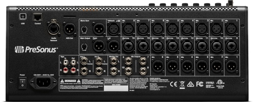 זוית נוספת presonus studiolive se 16 digital console mixer