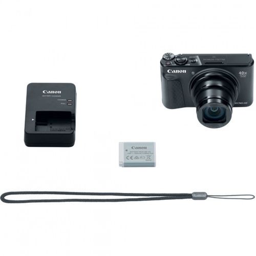 מצלמה קומפקטית Canon PowerShot SX740 HS רשמי קיט טיולים בצבע שחור