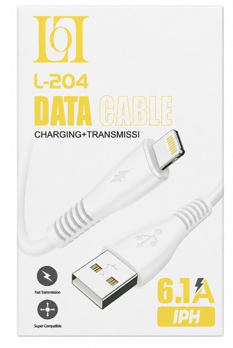 LQI L-204 Lightning Data Cable 6.1A – כבל מטען