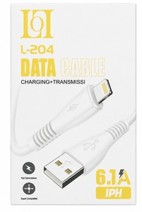 LQI L-204 Lightning Data Cable 6.1A – כבל מטען
