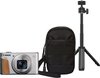מצלמה קומפקטית Canon PowerShot SX740 HS רשמי קיט טיולים בצבע שחור