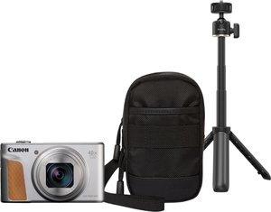 מצלמה קומפקטית Canon PowerShot SX740 HS רשמי קיט טיולים בצבע שחור