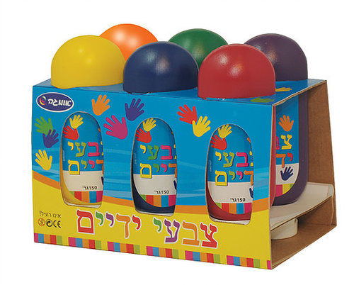 צבעי ידיים סט 6/150 בשרוול