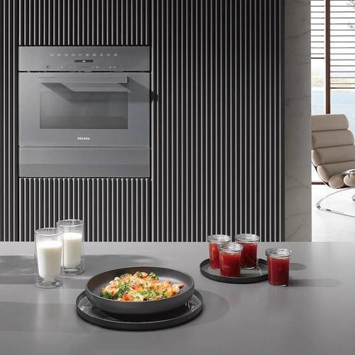 מיקרוגל בנוי 46 ליטר Miele M 7244 TC אפור