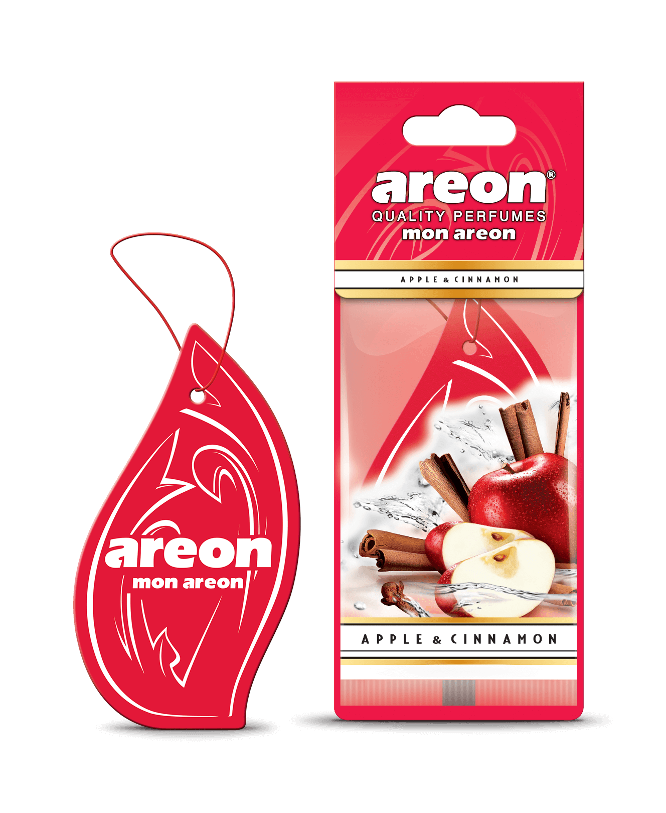 ‏עץ ריח בניחוח תפוח קינמון Areon Mon