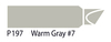 מרקר WARM GRAY 7 P197