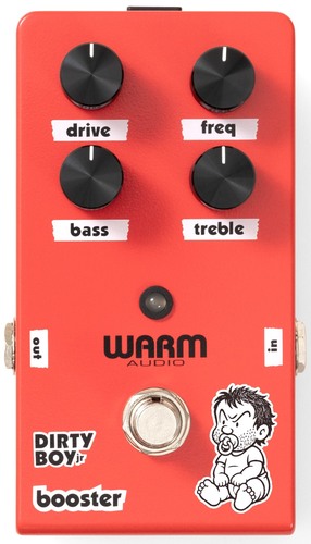 זוית נוספת warm audio jr.booster booster pedal