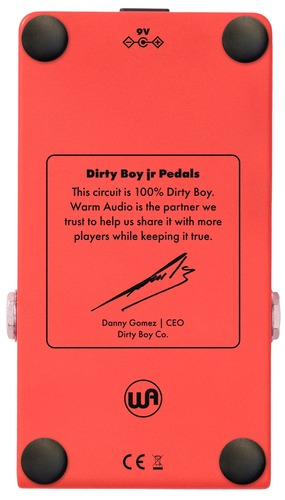 זוית נוספת warm audio jr.booster booster pedal