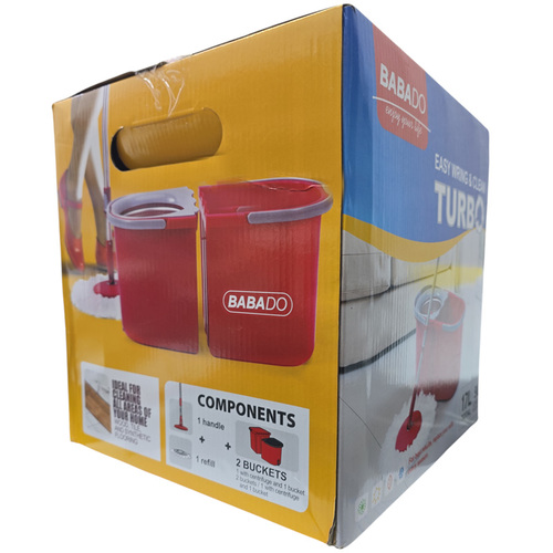 דלי טורבו מופ -  Babado Easy Wring & Clean TURBO