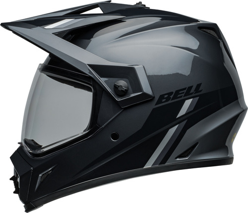 קסדת אדוונצ'ר BELL MX-9 ADVENTURE MIPS שחור\אפור מבריק