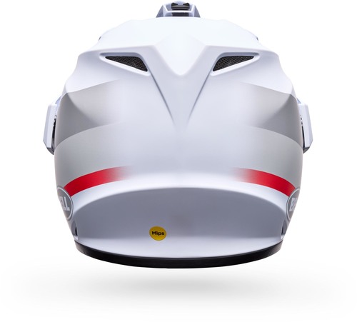 קסדת אדוונצ'ר BELL MX-9 ADVENTURE MIPS צבע לבן\אדום