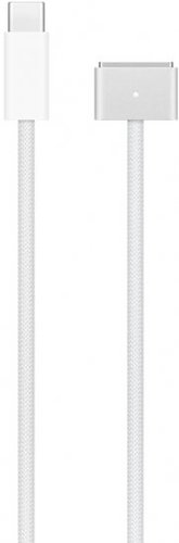 כבל Apple מקורי בחיבור USB-C לחיבור MagSafe 3 באורך 2 מטר - לבן