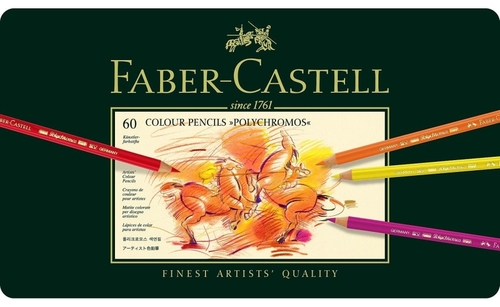 סט 60 עפרונות צבעוניים פוליכרומוס Faber Castell