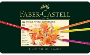 סט 60 עפרונות צבעוניים פוליכרומוס Faber Castell