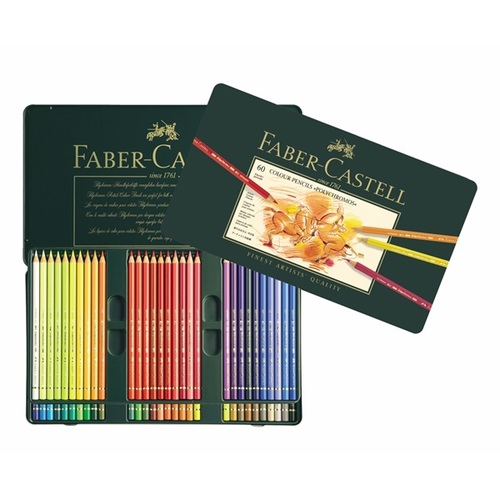 סט 60 עפרונות צבעוניים פוליכרומוס Faber Castell