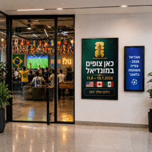 פוסטר למונדיאל 2026 -70X100 ס"מ | סטנדרטי