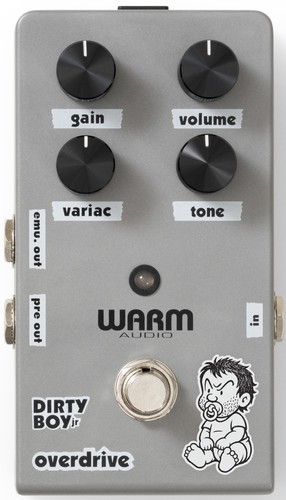 זוית נוספת warm audio jr.overdrive overdrive pedal