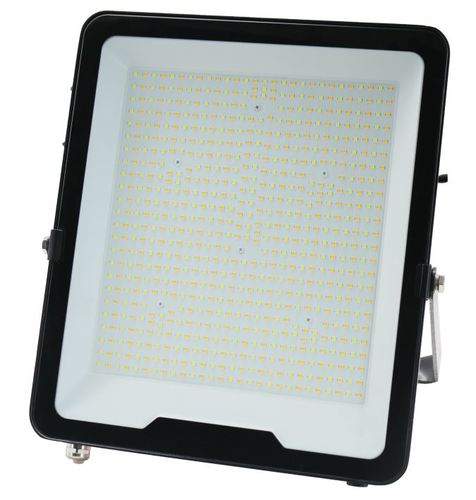 פנס הצפה 200W גוף שחור CCT זכוכית חלבית  SPECTRUM  100LM/W 356 LED-E046EI200W-B-CCT, ברקוד 7291000129201