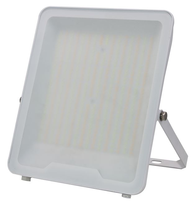 פנס הצפה 200W גוף לבן CCT זכוכית חלבית  SPECTRUM  100LM/W, 356 LED-E046EI200W-W-CCT, ברקוד 7291000129225