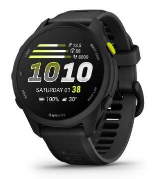שעון דופק צבע שחור Garmin Forerunner 70
