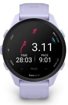 שעון דופק צבע לוונדר Garmin Forerunner 70