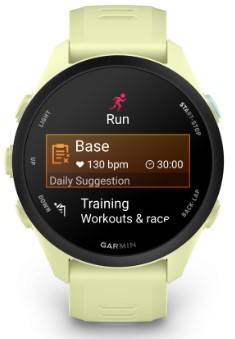 שעון דופק צבע צהוב Garmin Forerunner 70