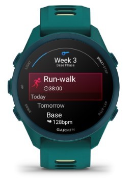 שעון דופק צבע ירוק/צהוב Garmin Forerunner 170 Music