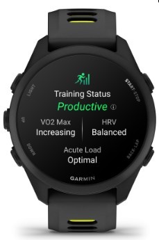 שעון דופק צבע שחור/צהוב Garmin Forerunner 170 Music