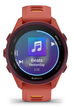 שעון דופק צבע אדום/כתום Garmin Forerunner 170 Music