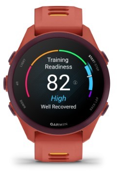 שעון דופק צבע אדום/כתום Garmin Forerunner 170 Music