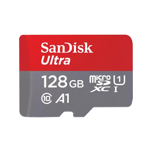 כרטיס זיכרון SanDisk Ultra SDSQUAB-128G Micro SD 140MB/s Class 10